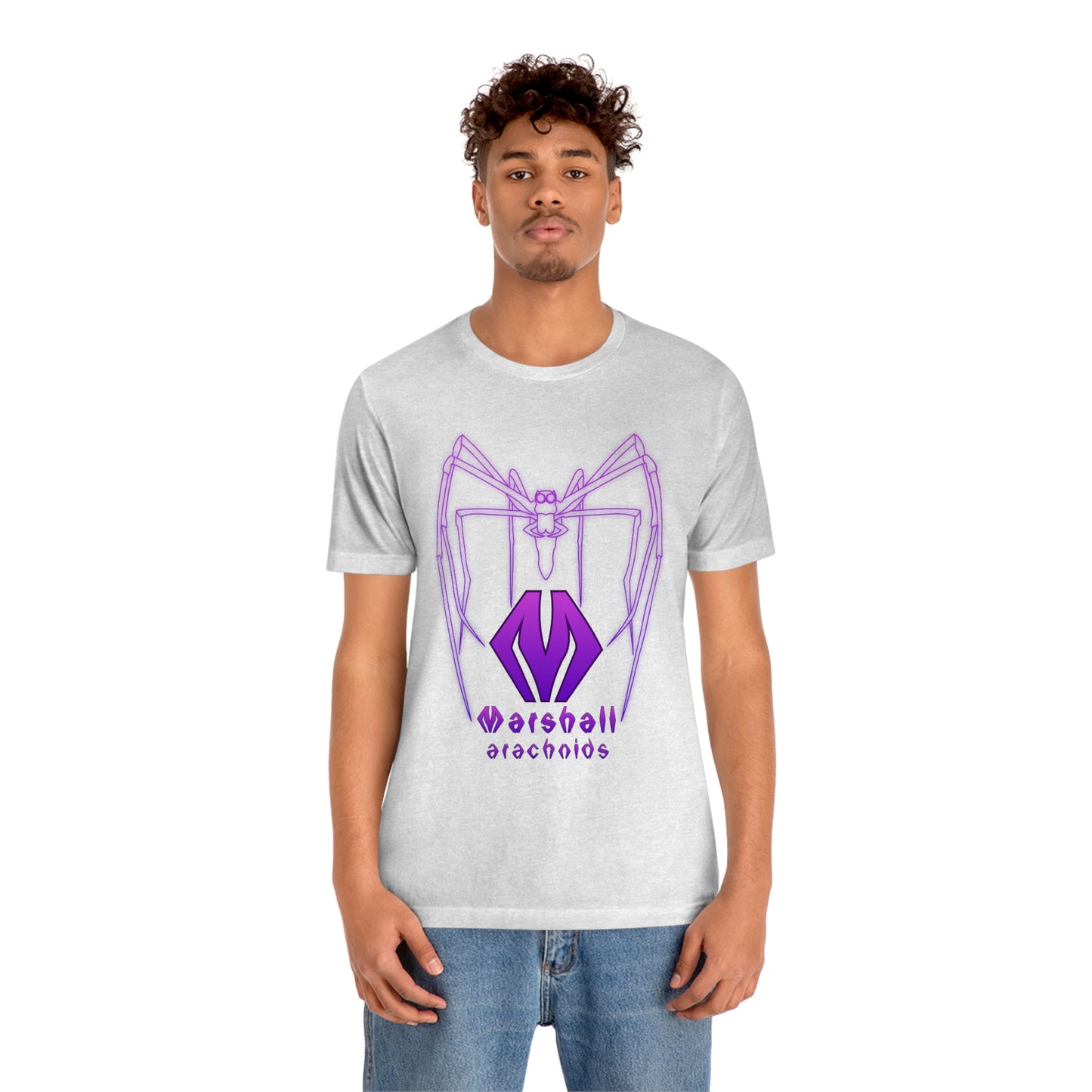 Deinopis logo - Unisex Jersey Short Sleeve Shirt