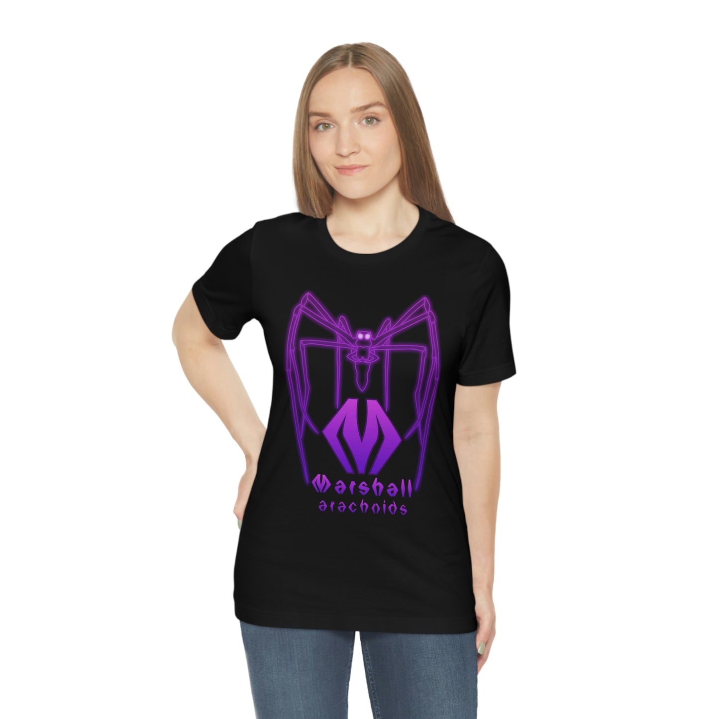 Deinopis logo - Unisex Jersey Short Sleeve Shirt